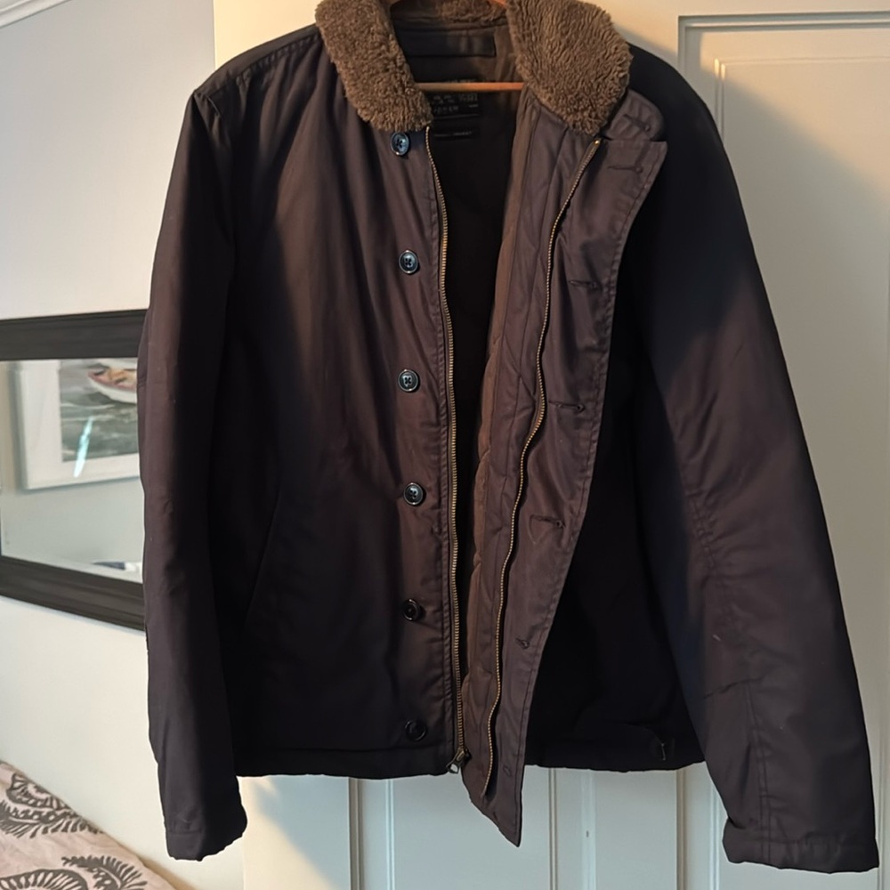 J Crew vintage Marshall jacket Navy Blue